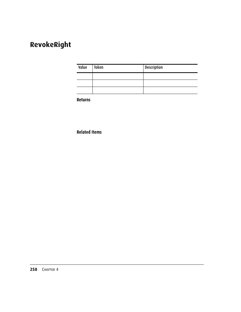 Revokeright | Kofax DM API User Manual | Page 278 / 528