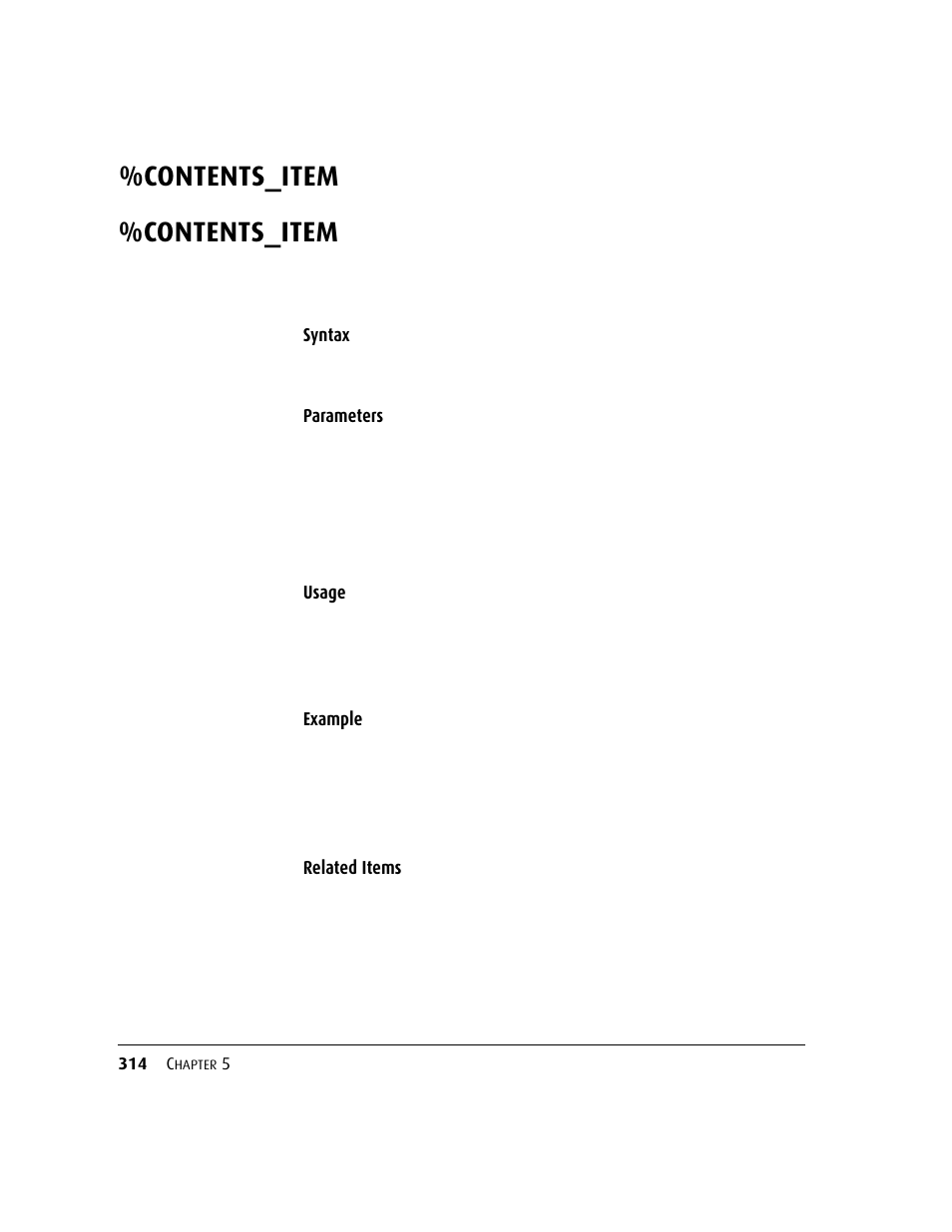 Contents_item | Kofax DM API User Manual | Page 334 / 528