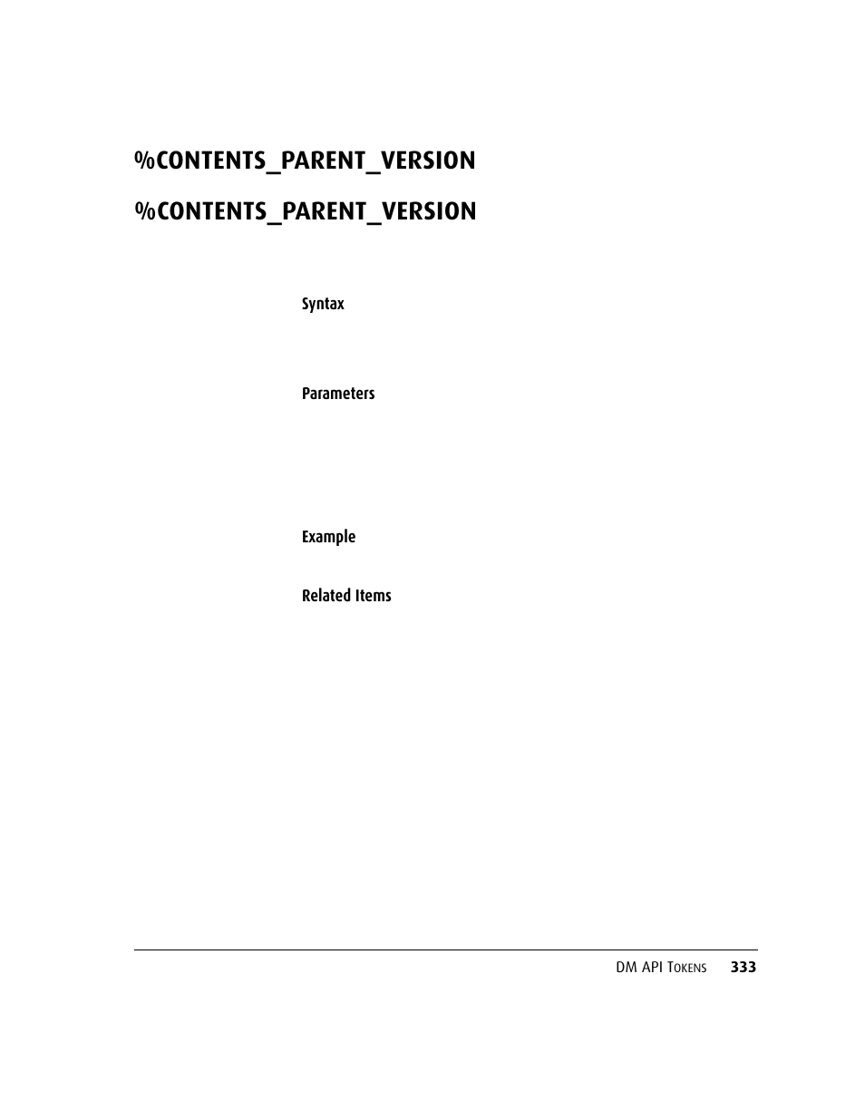 Contents_parent_version | Kofax DM API User Manual | Page 353 / 528