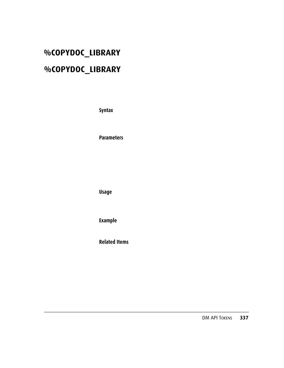 Copydoc_library | Kofax DM API User Manual | Page 357 / 528