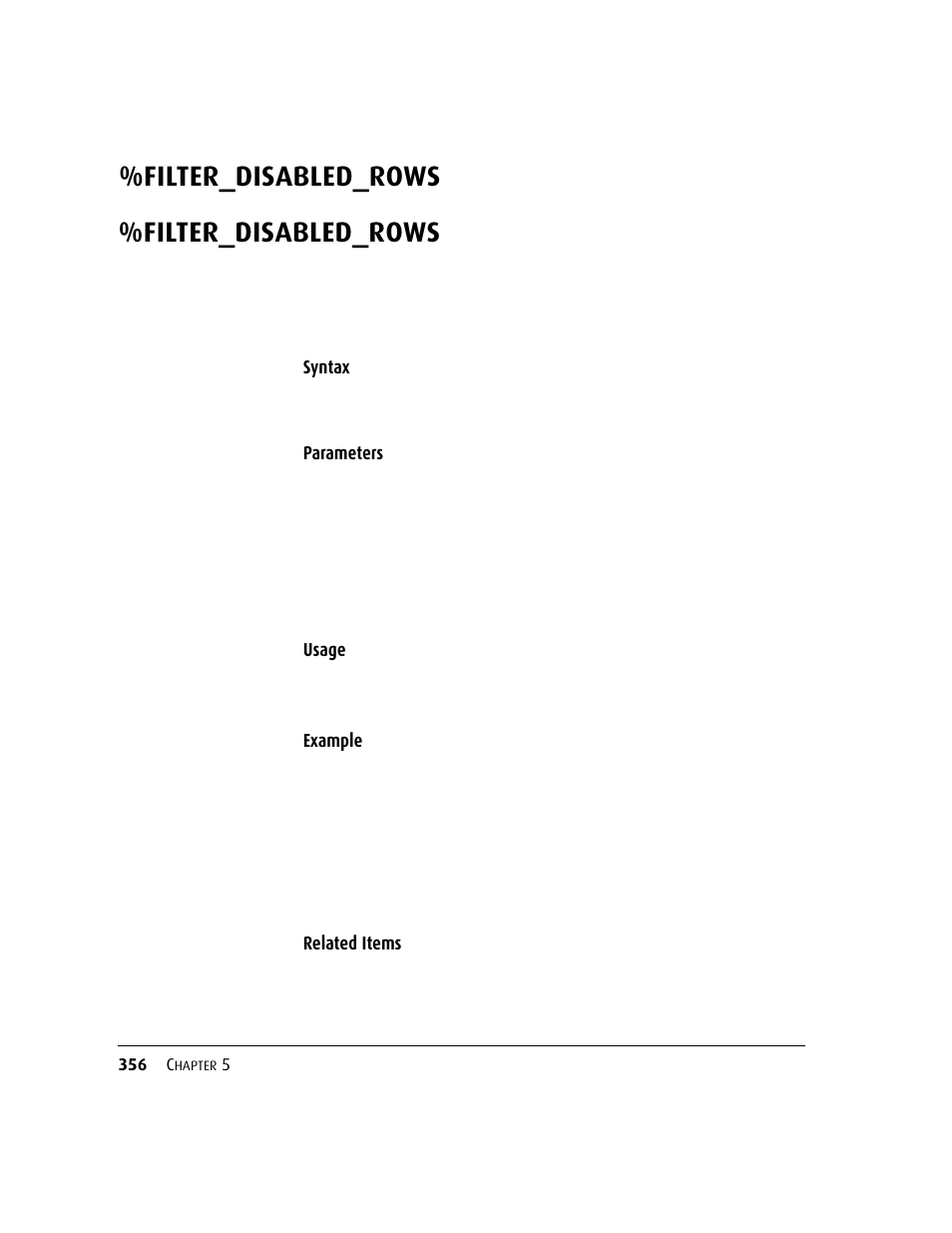 Filter_disabled_rows | Kofax DM API User Manual | Page 376 / 528