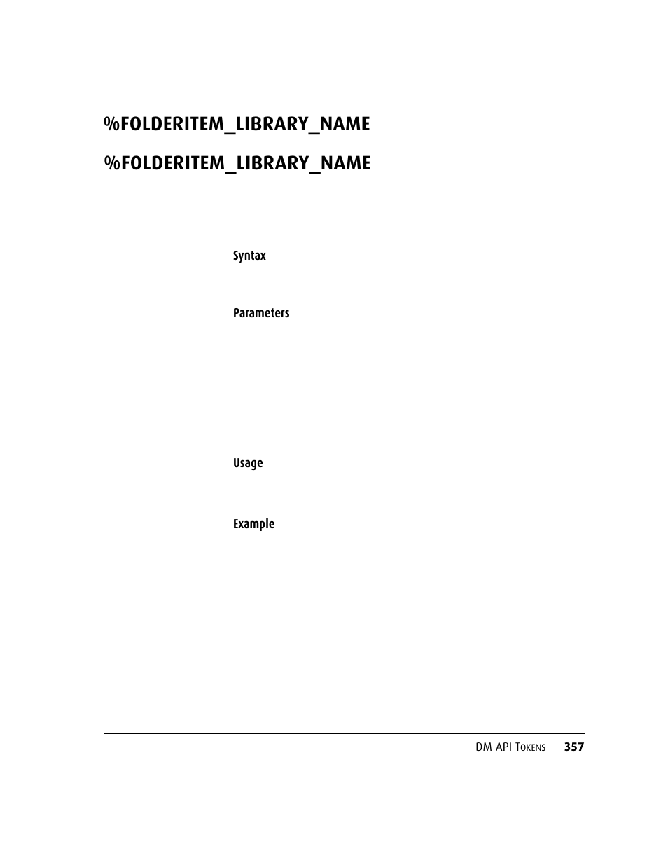 Folderitem_library_name, Folderitem_library_name 357 | Kofax DM API User Manual | Page 377 / 528