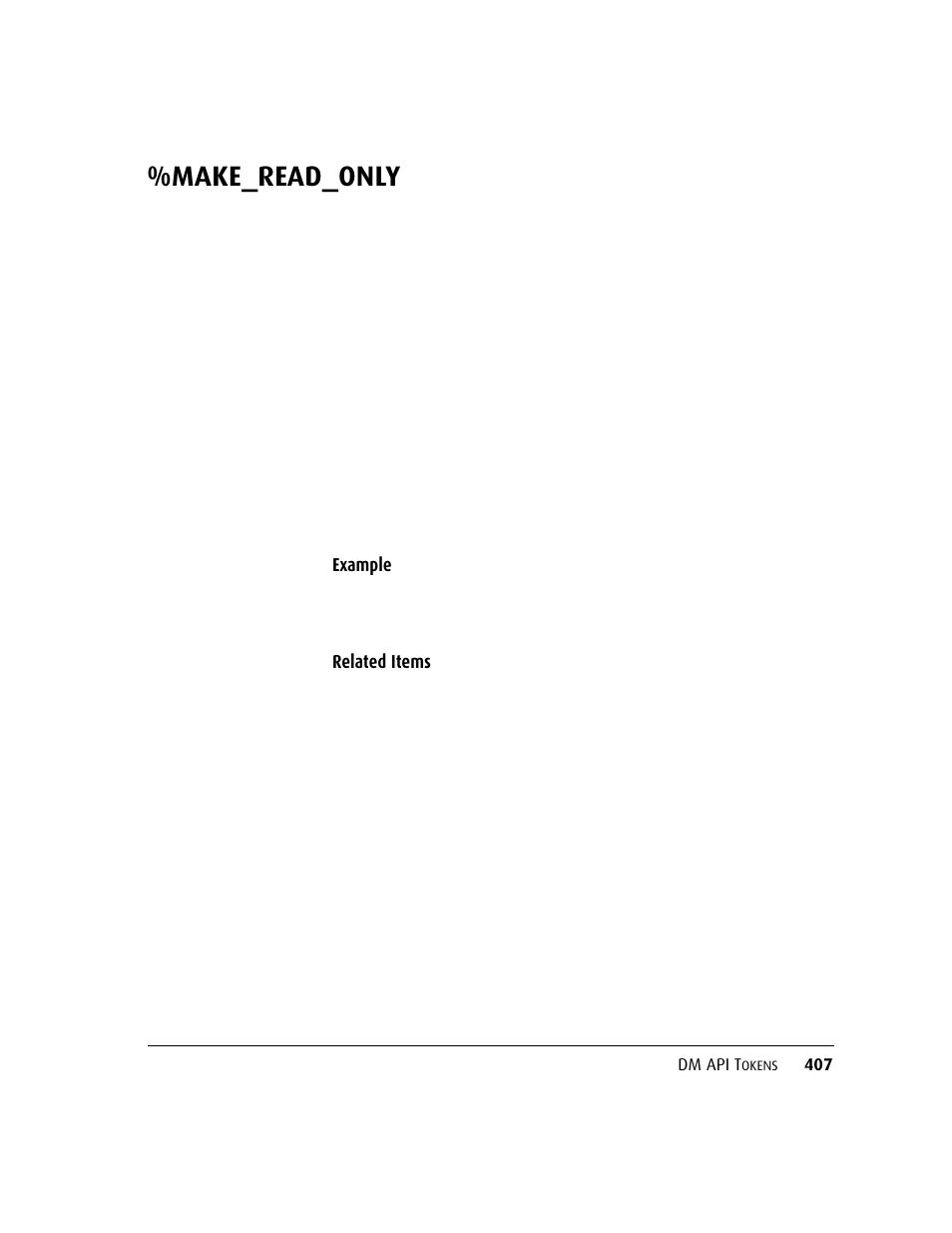 Make_read_only | Kofax DM API User Manual | Page 427 / 528
