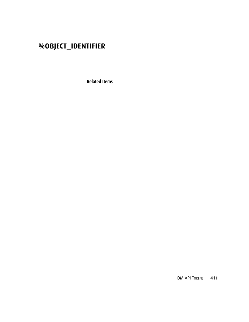 Object_identifier | Kofax DM API User Manual | Page 431 / 528
