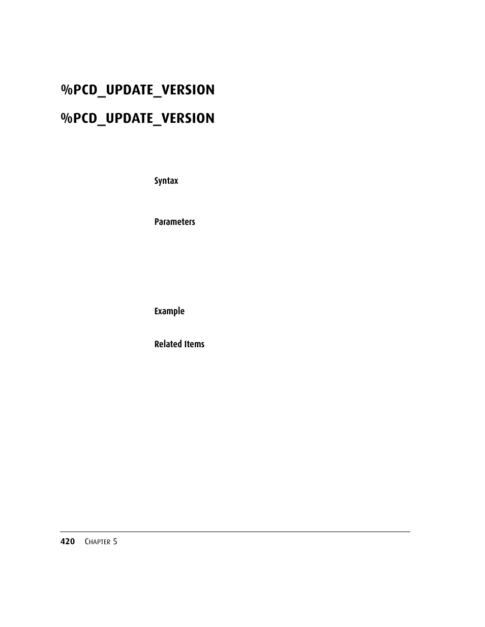 Pcd_update_version | Kofax DM API User Manual | Page 440 / 528