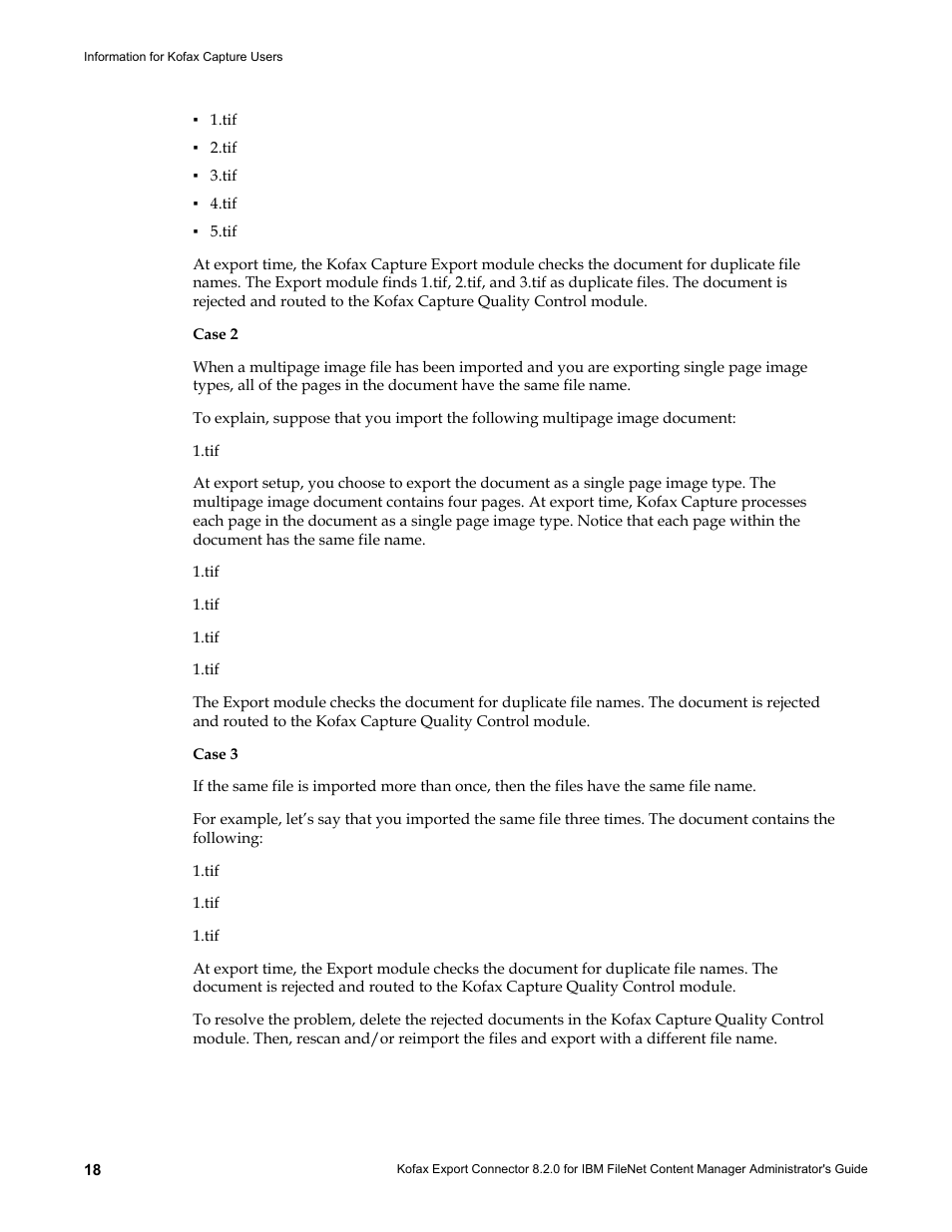 Kofax Export Connector 8.2.0 for IBM FileNet Content Manager User Manual | Page 18 / 30