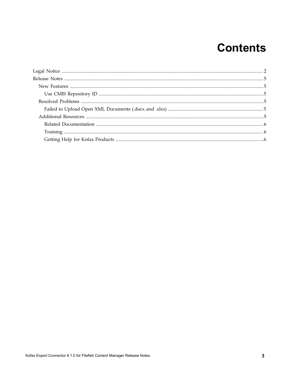 Kofax Export Connector 8.1.0 for FileNet Content Manager User Manual | Page 3 / 8