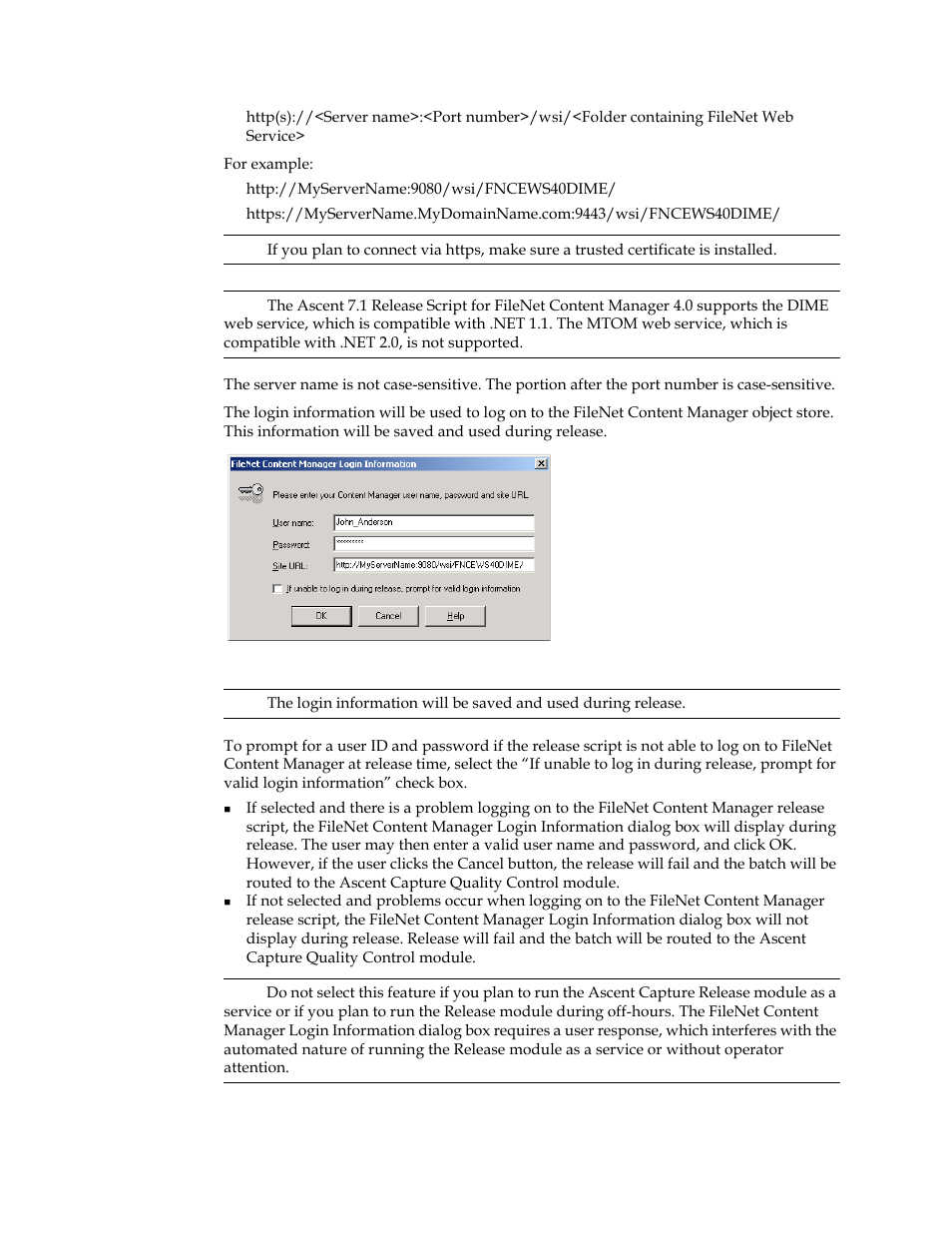 Kofax Ascen 7.1 Release Script for FileNet Content Manager 4.0 User Manual | Page 29 / 48