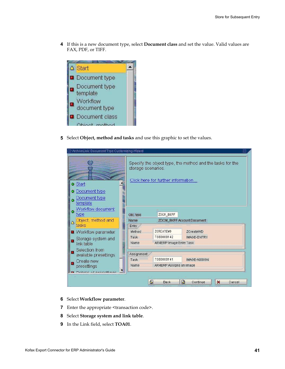 Kofax Export Connector for ERP 2.4.9 User Manual | Page 41 / 84