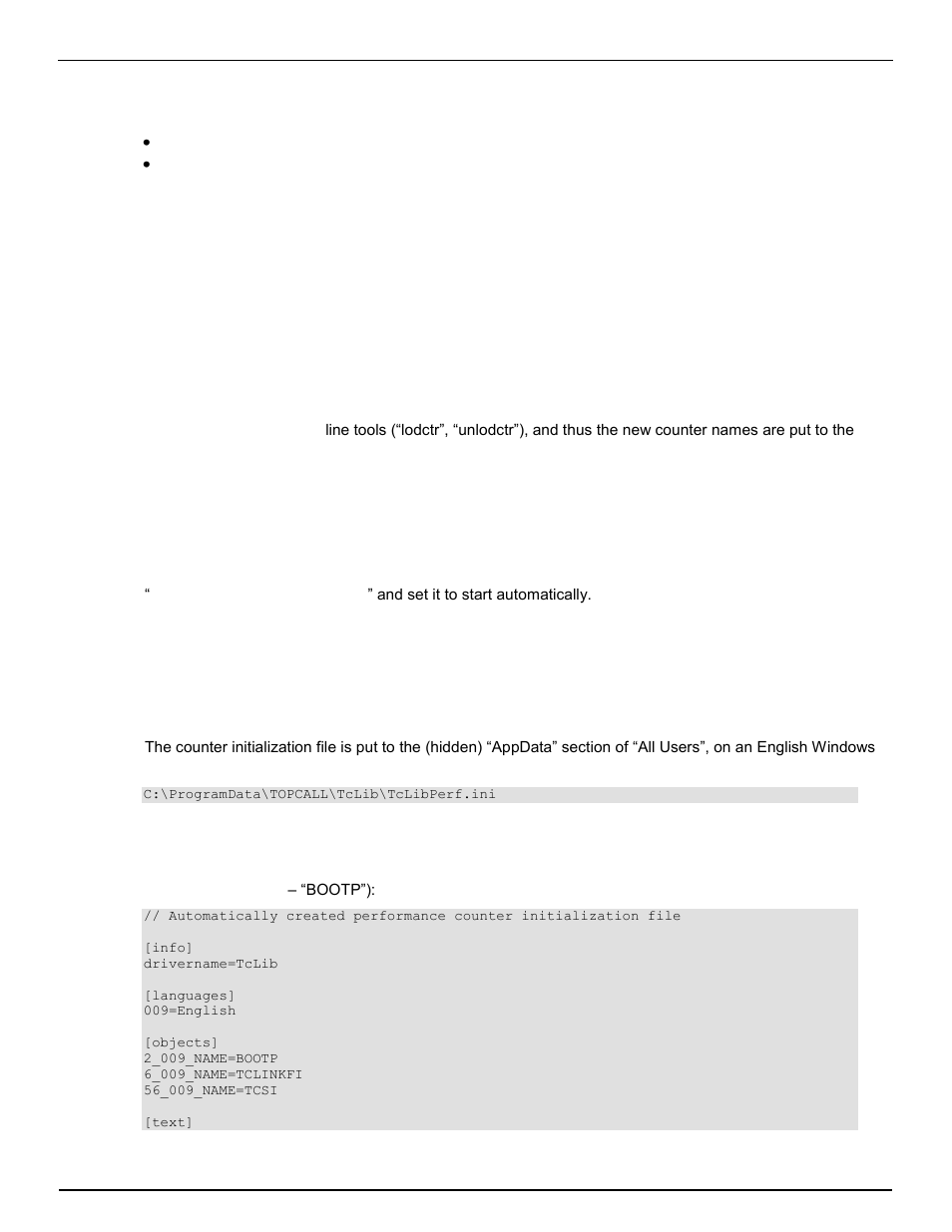 Kcs performance counters, 2 kcs performance counters | Kofax Communication Server 10.0.0 User Manual | Page 101 / 137