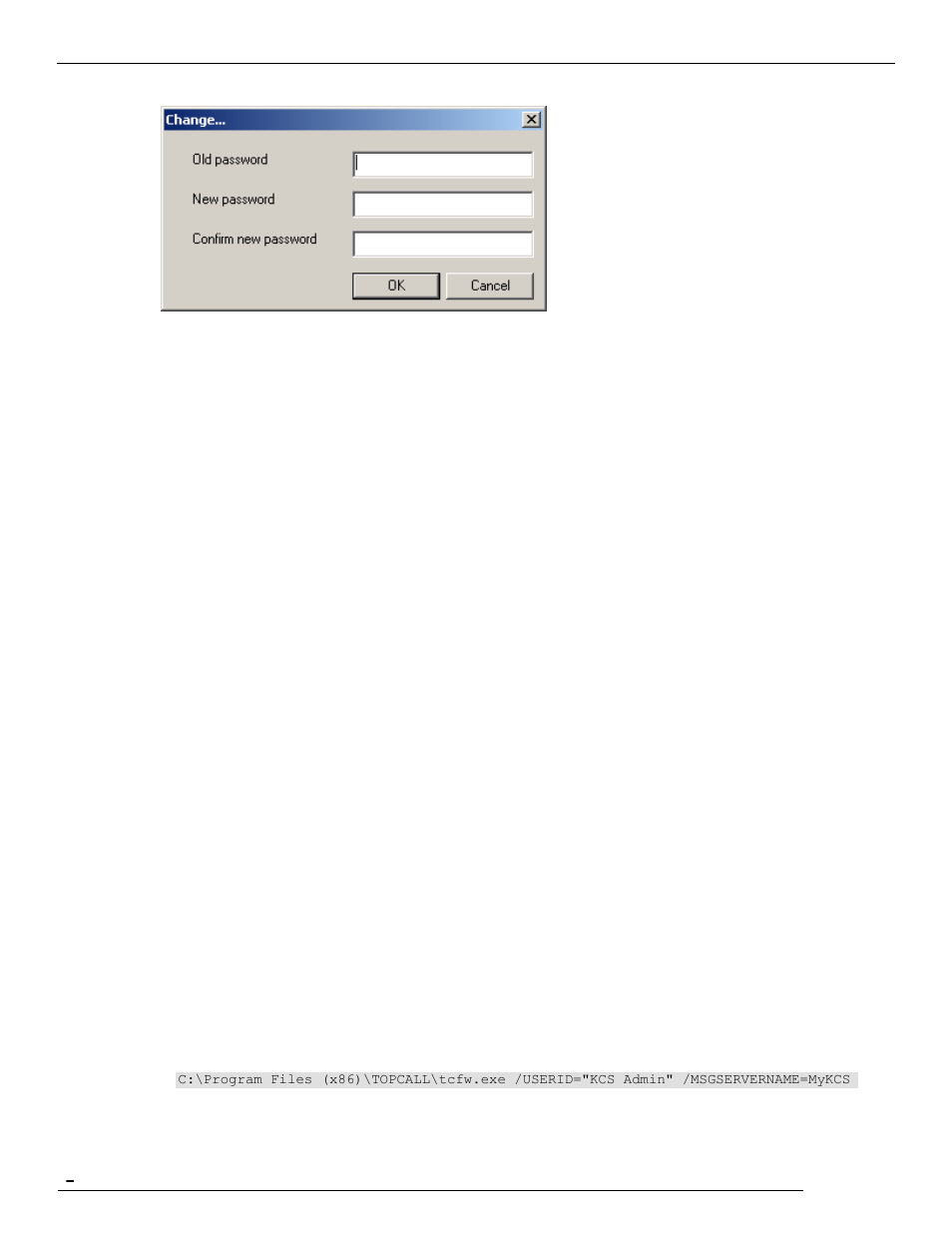 3 bypassing the login procedure, 4 automatic login with command line parameters | Kofax Communication Server 10.0.0 User Manual | Page 12 / 109