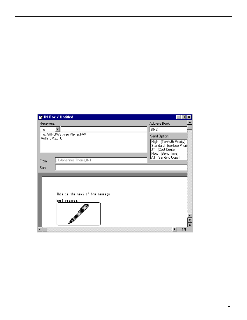 24 inserting signatures with winword | Kofax Communication Server 10.0.0 User Manual | Page 55 / 109