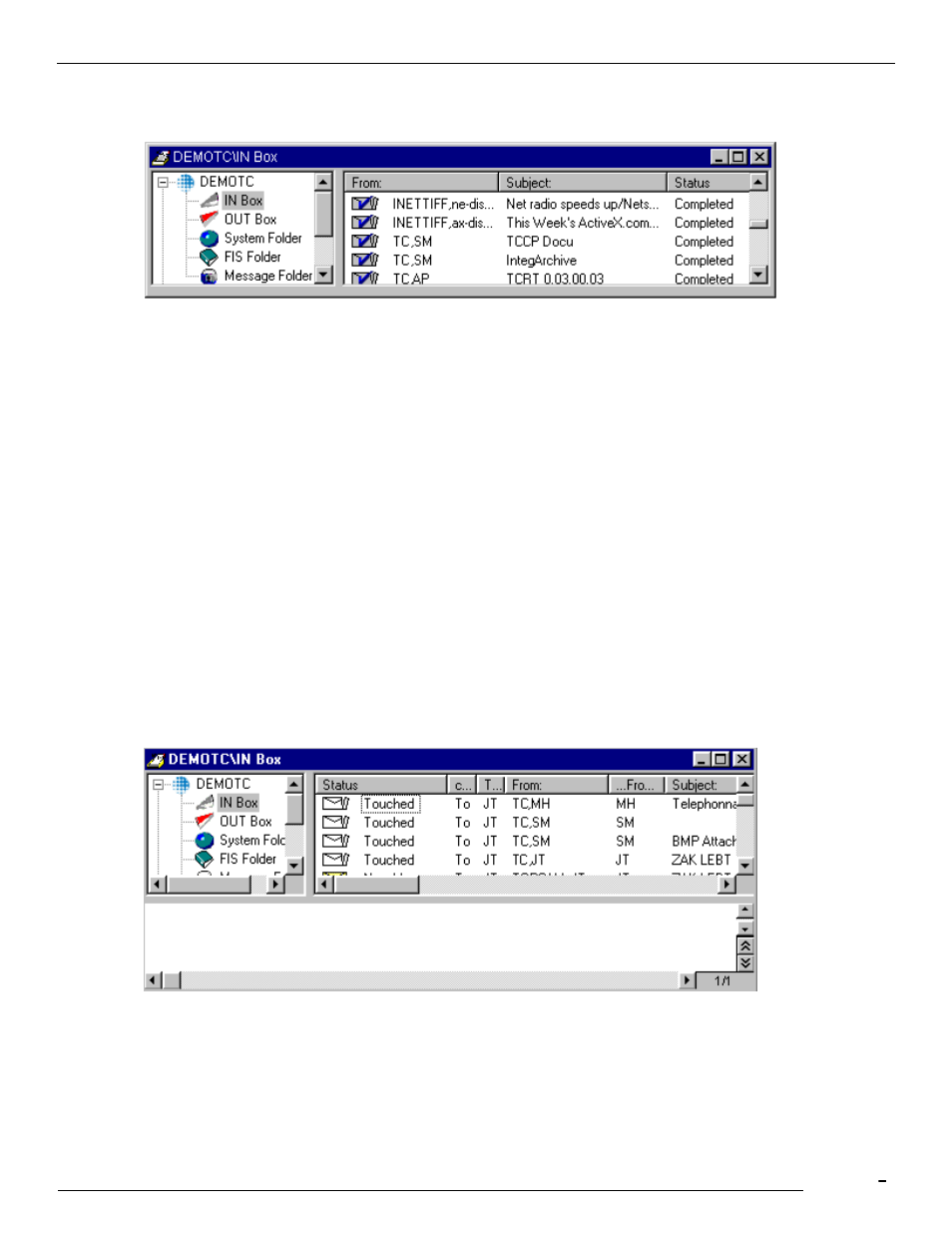 3 inbox | Kofax Communication Server 10.0.0 User Manual | Page 67 / 109