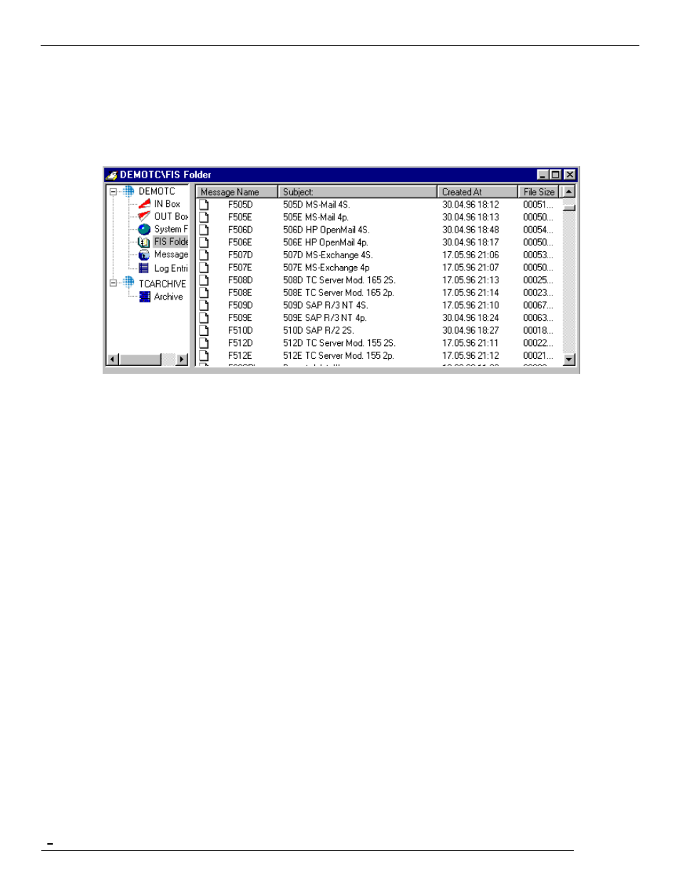 6 fis folder, 7 private folders | Kofax Communication Server 10.0.0 User Manual | Page 80 / 109