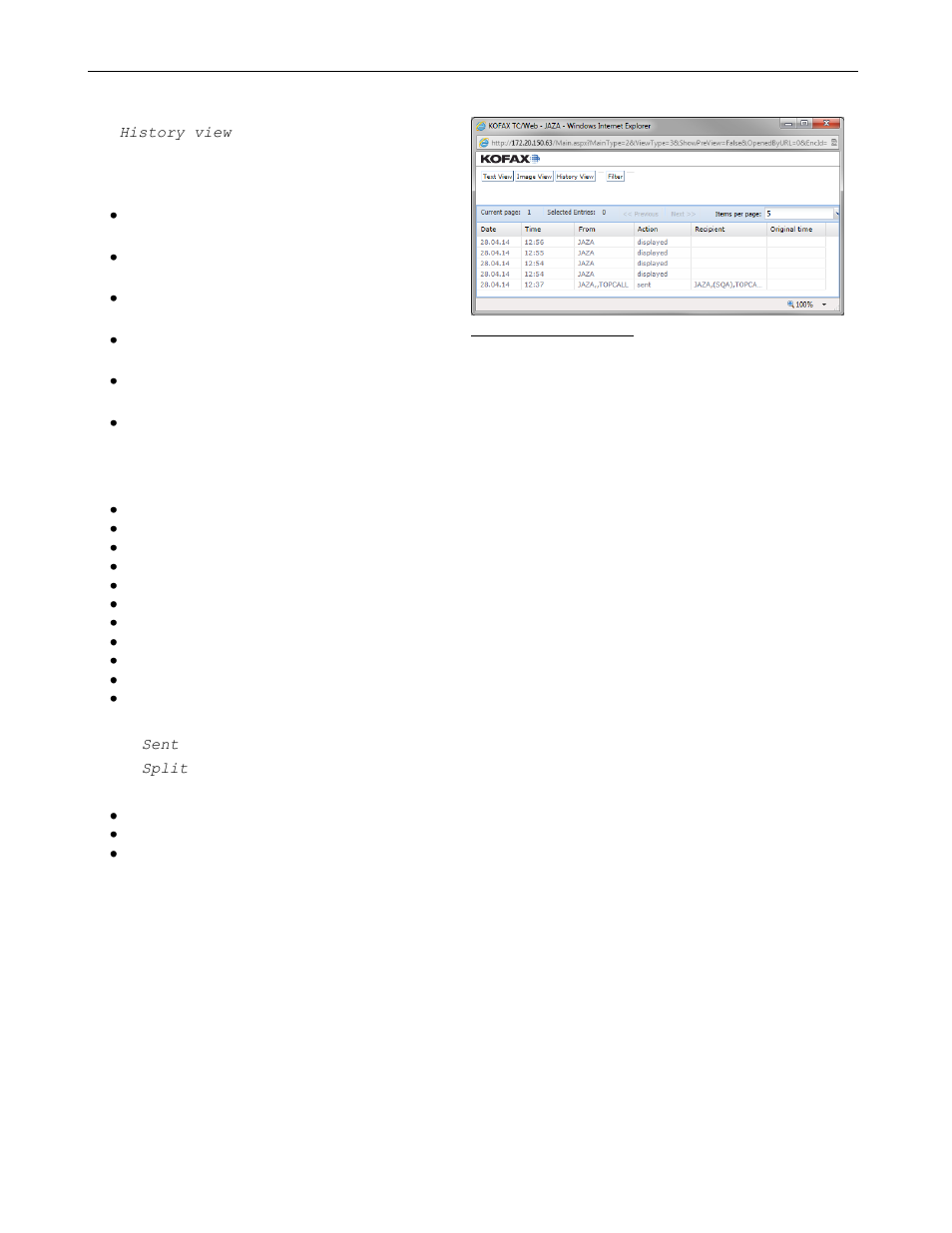 Kofax Communication Server 10.0.0 User Manual | Page 20 / 77