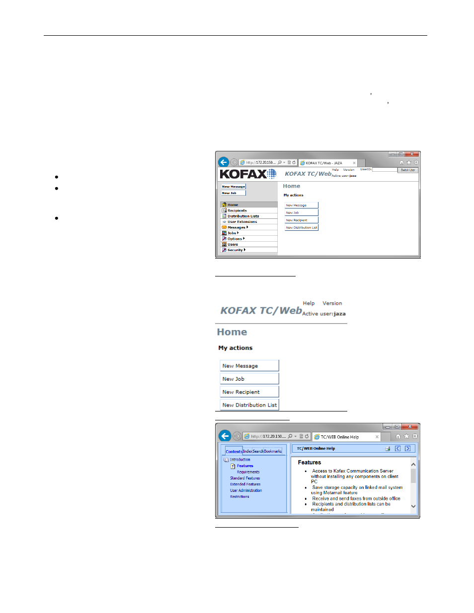 Kofax Communication Server 10.0.0 User Manual | Page 9 / 77