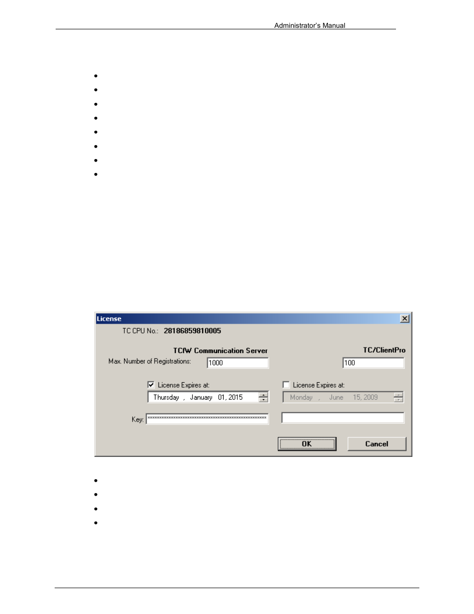 License, License , a, 8 license | Kofax Communication Server 9.1 User Manual | Page 107 / 203