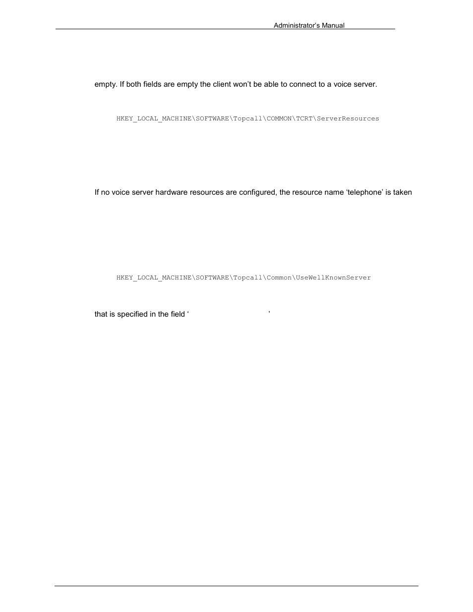 Voice server resources, Connect directly to the voice server | Kofax Communication Server 9.1 User Manual | Page 127 / 203