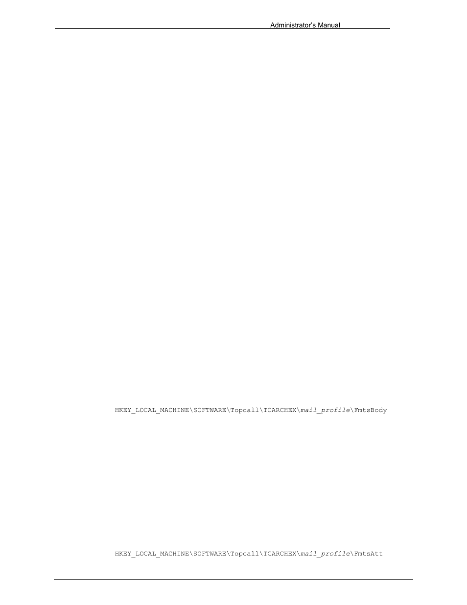 Retrieval format for message body, Retrieval format for file attachments | Kofax Communication Server 9.1 User Manual | Page 138 / 203