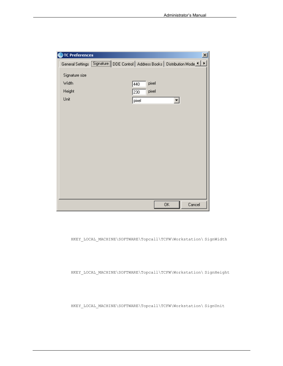 Signature | Kofax Communication Server 9.1 User Manual | Page 148 / 203