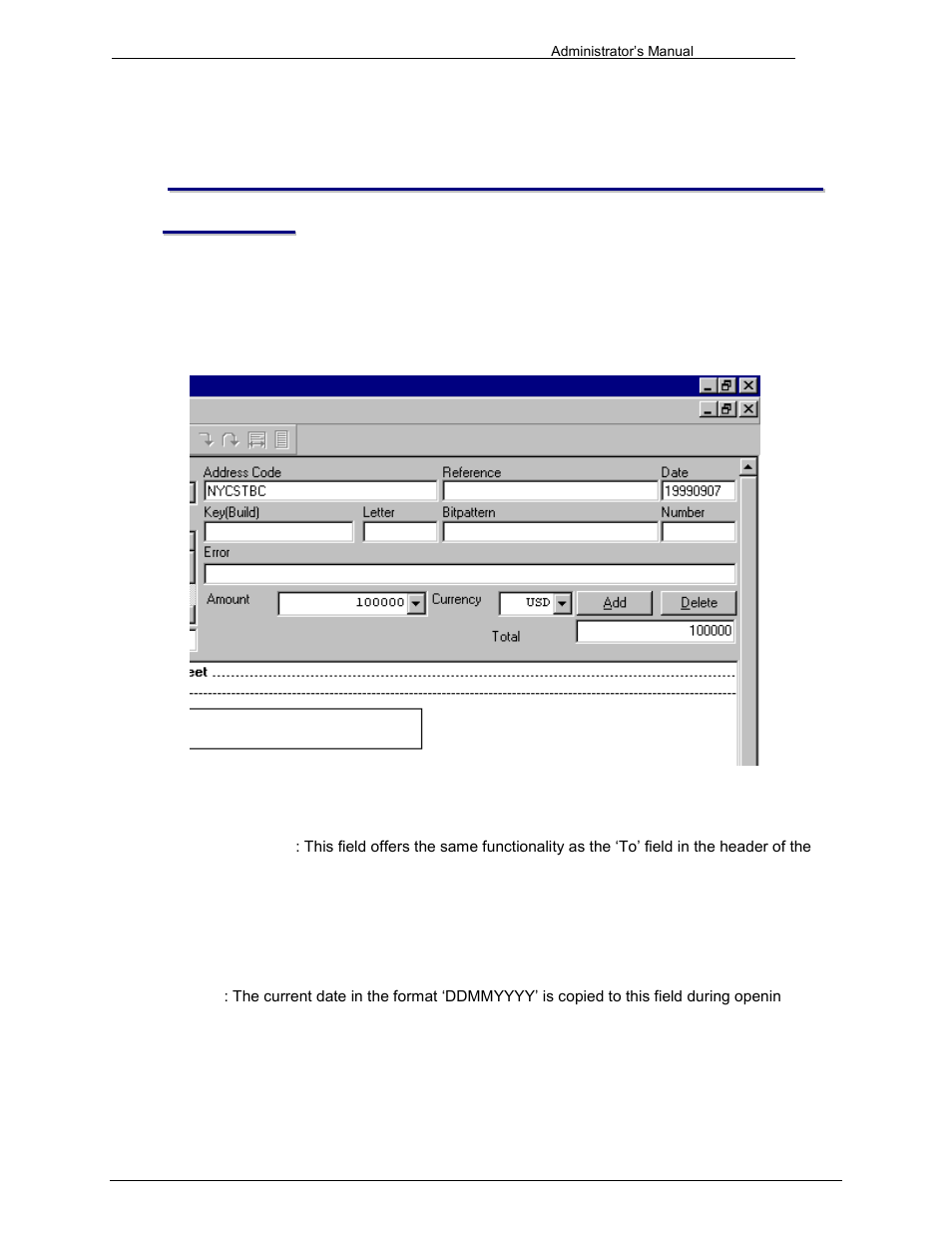 Support for all-for-one banking key system, Fields with special functionality | Kofax Communication Server 9.1 User Manual | Page 173 / 203