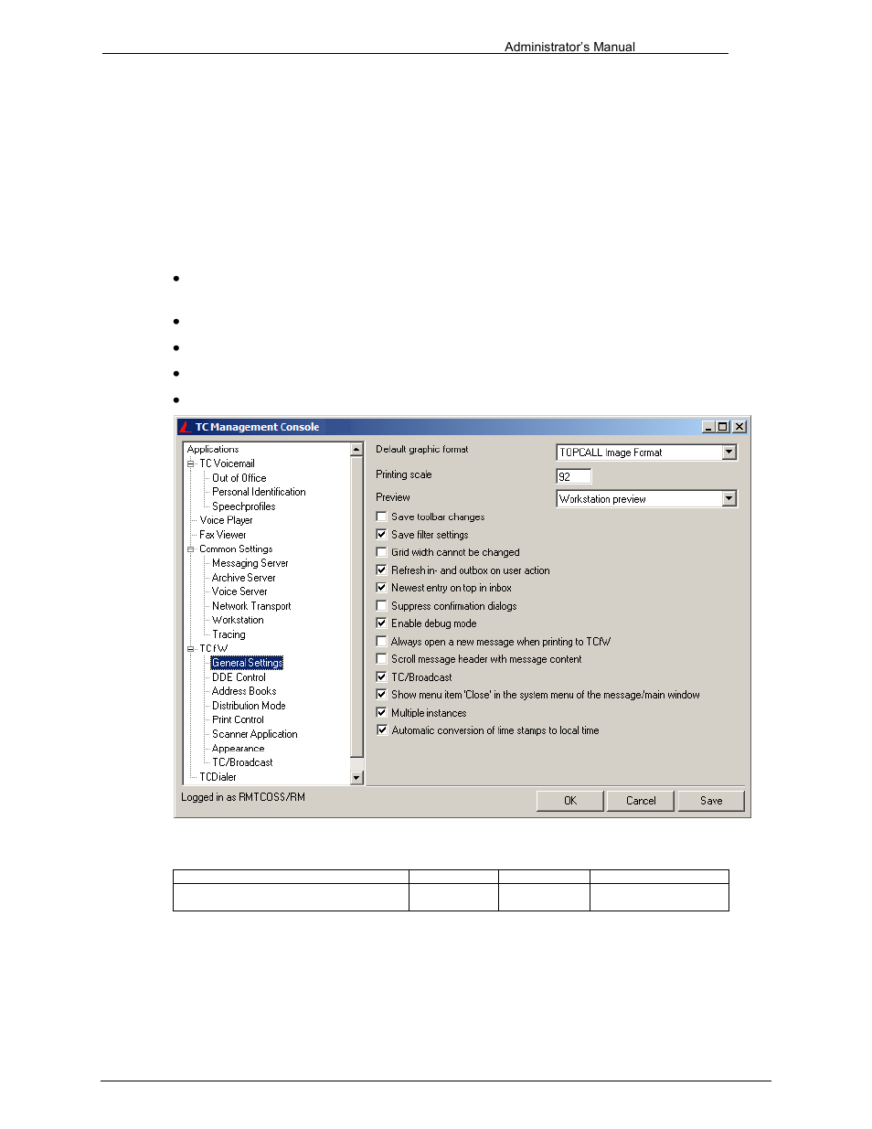 How to enable automatic conversion of time stamps | Kofax Communication Server 9.1 User Manual | Page 185 / 203