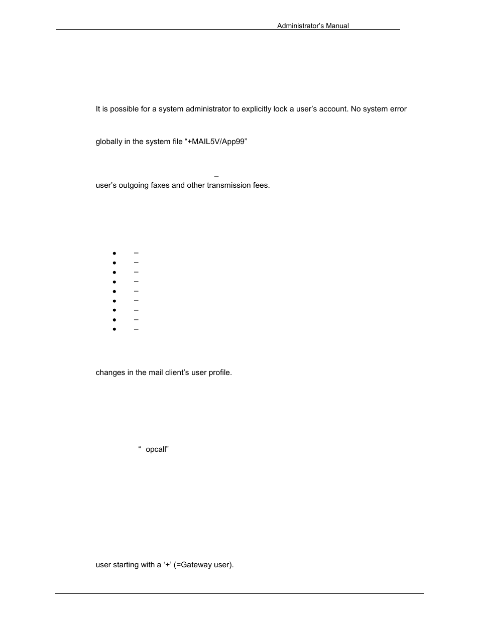 Cost center, Language, Dirsync allowed | User belongs to, Vrs profile, Visible in outbox | Kofax Communication Server 9.1 User Manual | Page 23 / 203