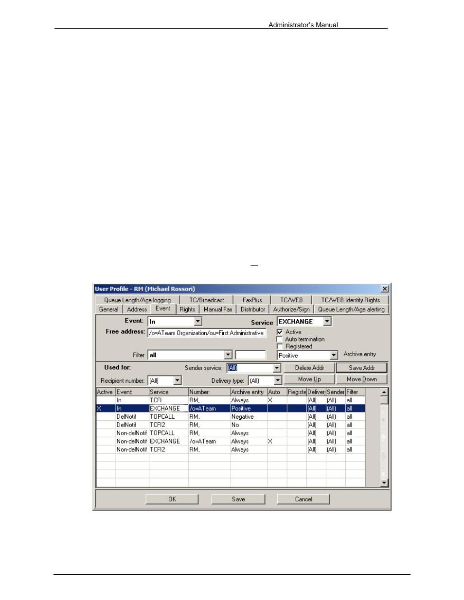 Event, 3 event | Kofax Communication Server 9.1 User Manual | Page 26 / 203