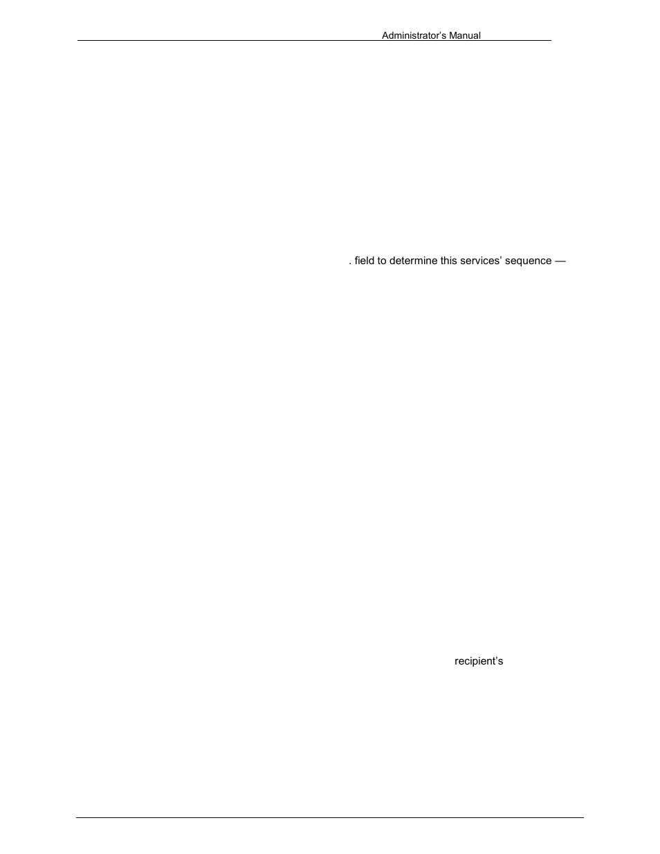 Address area, Service field, Address number field | Kofax Communication Server 9.1 User Manual | Page 81 / 203