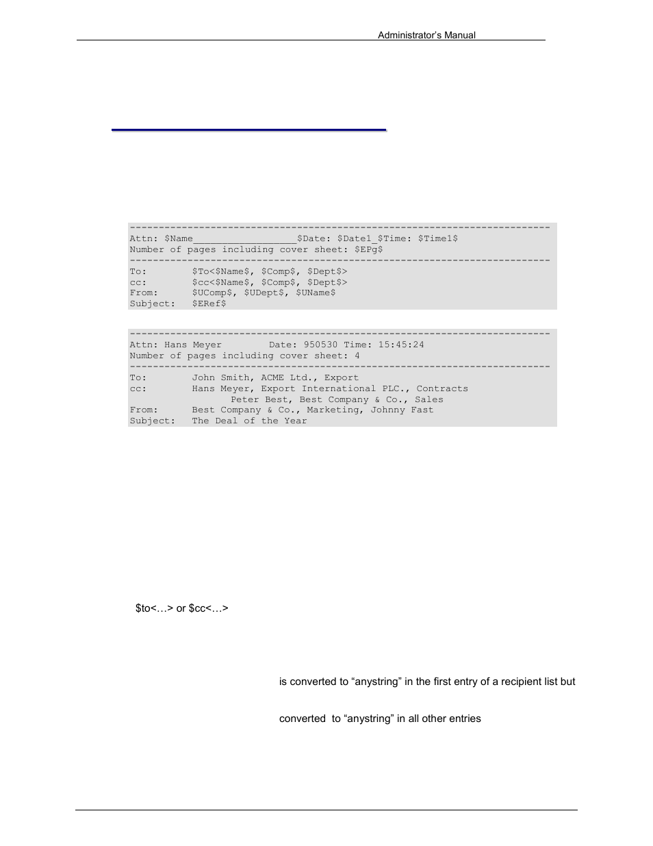 Creating cover sheets | Kofax Communication Server 9.1 User Manual | Page 84 / 203