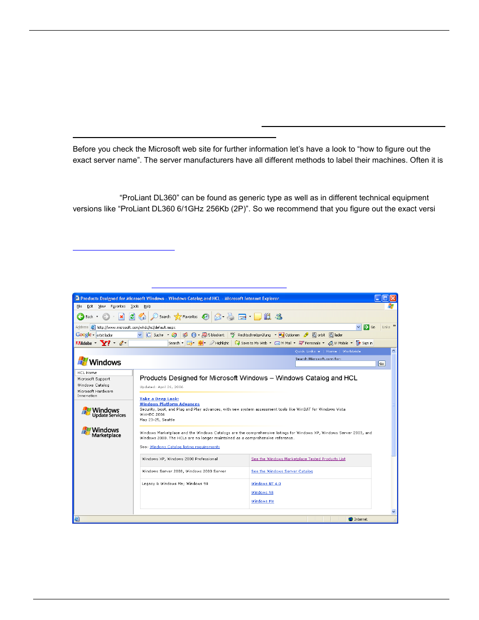 Microsoft hardware compatibility list | Kofax Communication Server 9.1 User Manual | Page 16 / 130
