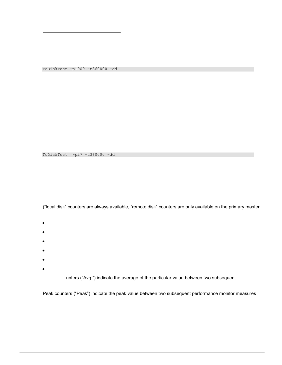 Using tcoss internal performance counters | Kofax Communication Server 9.1 User Manual | Page 44 / 130