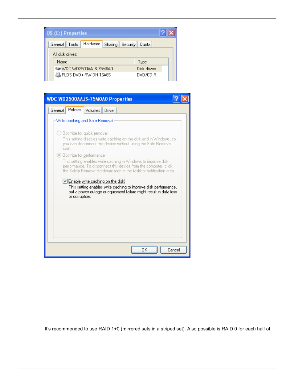 Hw raid configurations | Kofax Communication Server 9.1 User Manual | Page 79 / 130