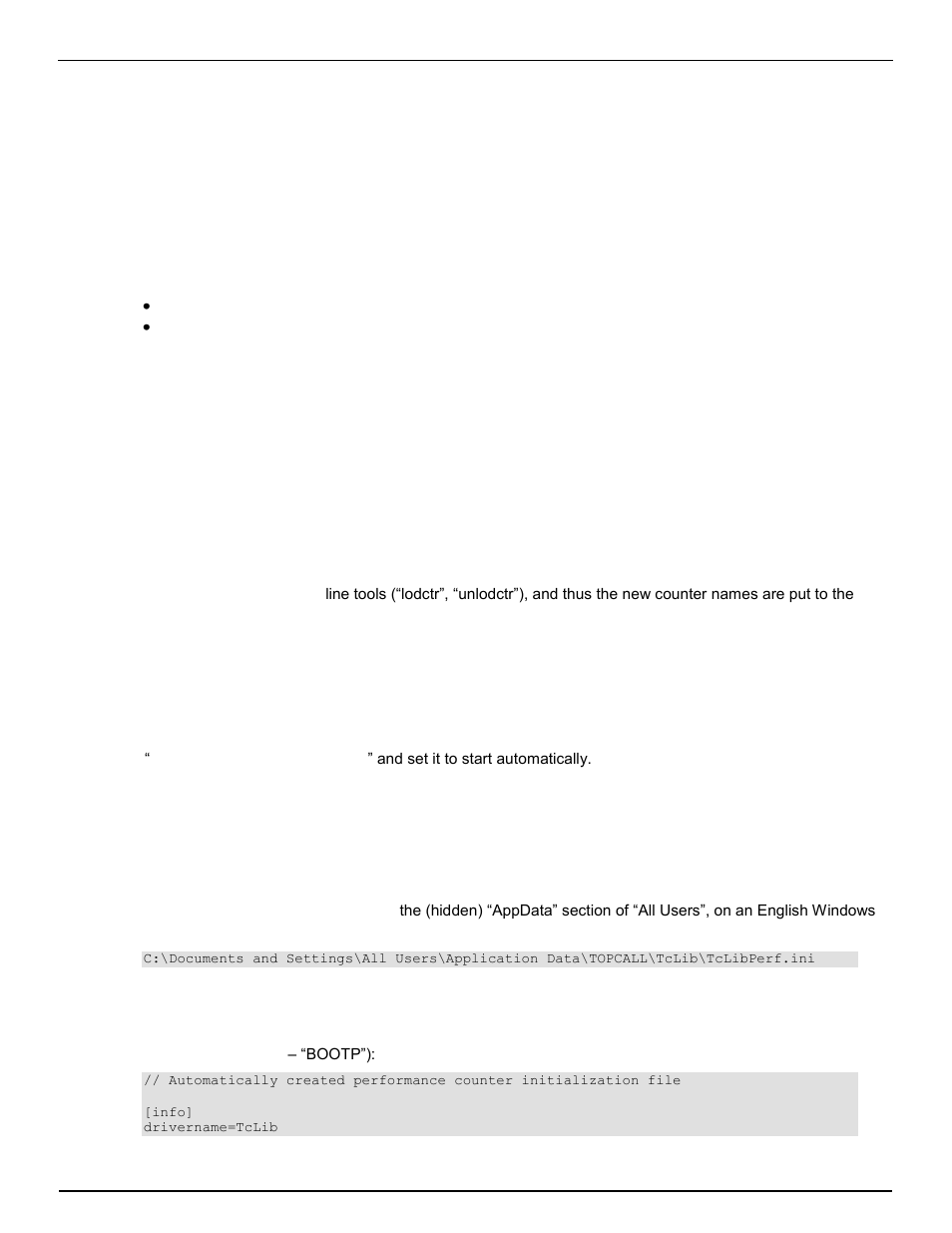 Replacement of interfaces, Kcs performance counters, Background | Windows 2008 64-bit version, Counter initialization file, 2 kcs performance counters | Kofax Communication Server 9.1 User Manual | Page 97 / 130