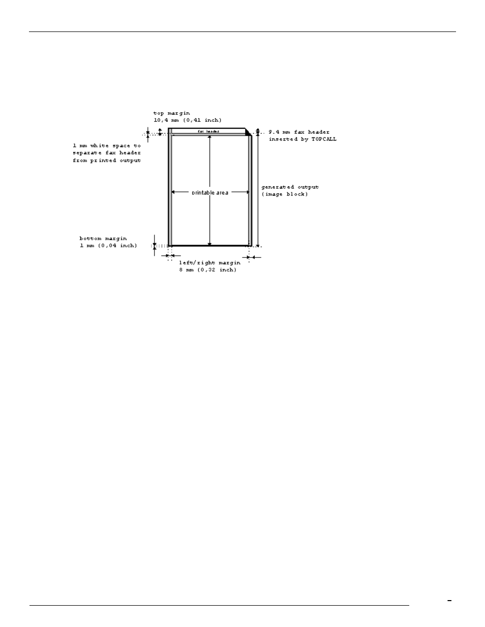 Cut top margin, 6 cut top margin | Kofax Communication Server 9.1 User Manual | Page 101 / 113