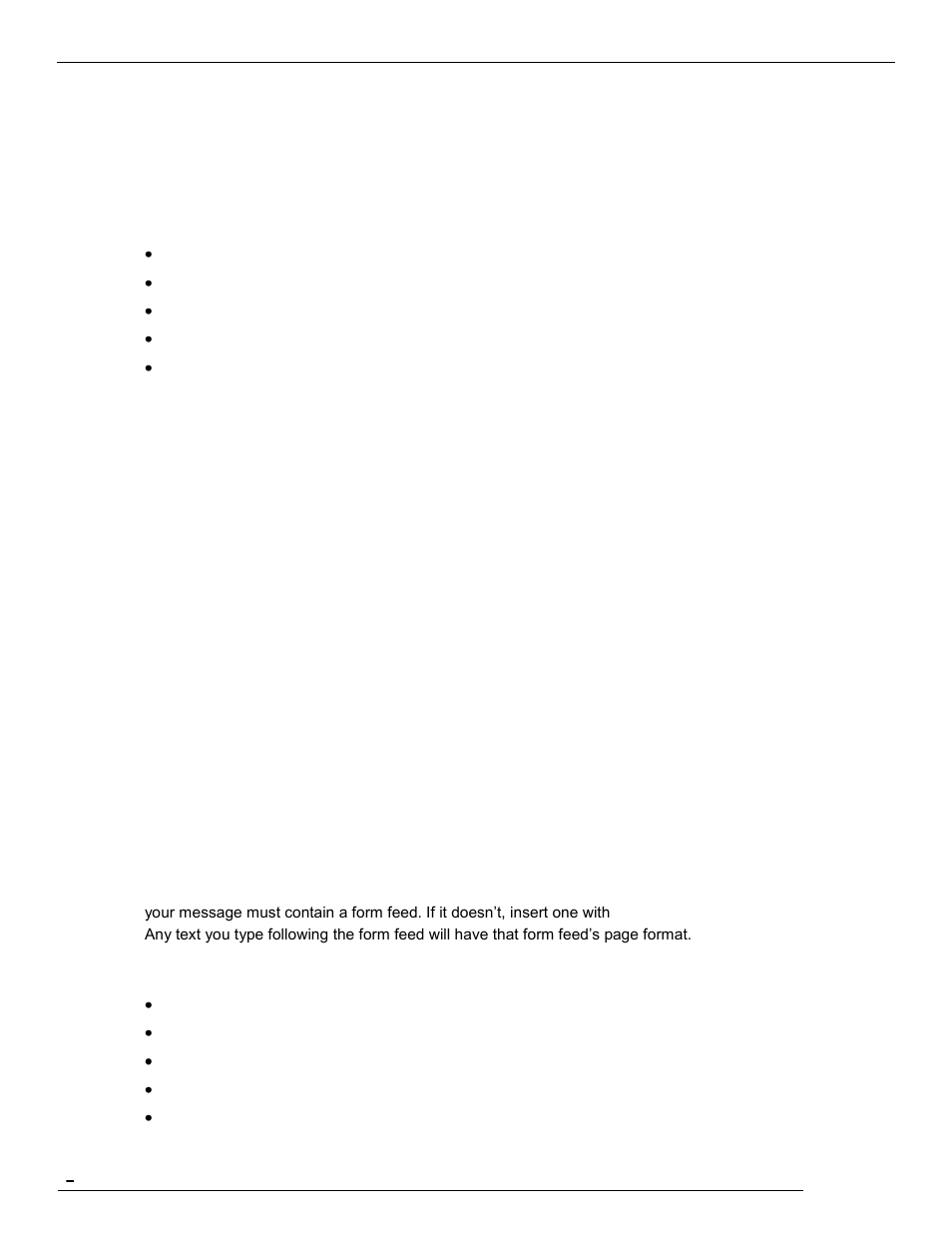 Overlay, Insert form feed, Insert text | Insert signature mark, Insert test key mark | Kofax Communication Server 9.1 User Manual | Page 20 / 113