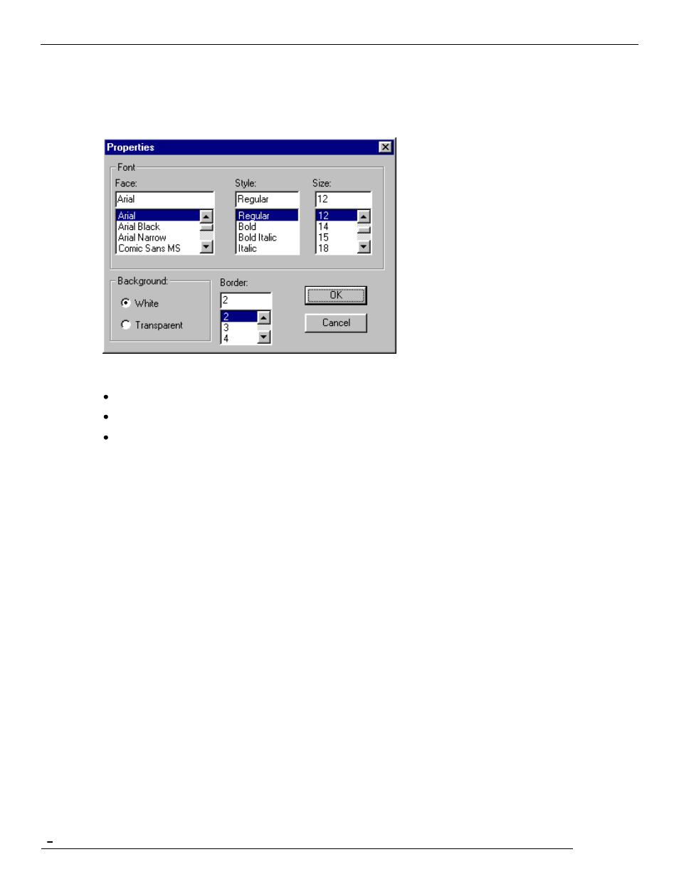 Properties dialog (text frame only), Printing in tcfw, Sending via telex or other text-based services | Using cover sheets, 17 printing in tcfw, 18 sending via telex or other text-based services, 19 using cover sheets | Kofax Communication Server 9.1 User Manual | Page 52 / 113