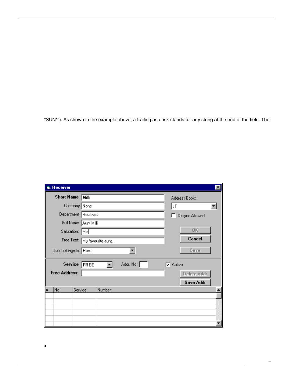 Recipient dialog box, 2 recipient dialog box | Kofax Communication Server 9.1 User Manual | Page 61 / 113