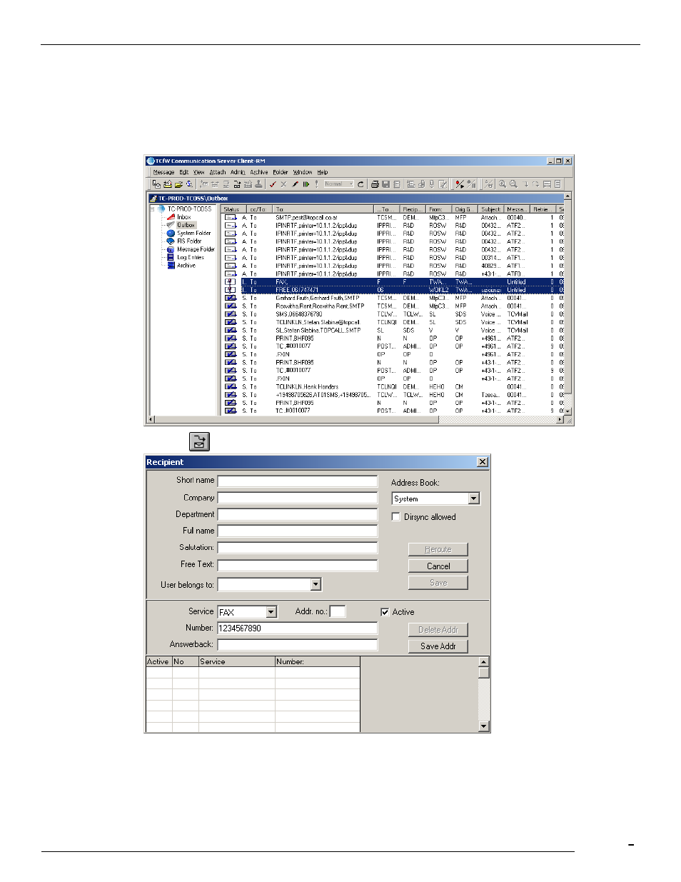 Reroute a message, How to reroute a message | Kofax Communication Server 9.1 User Manual | Page 77 / 113