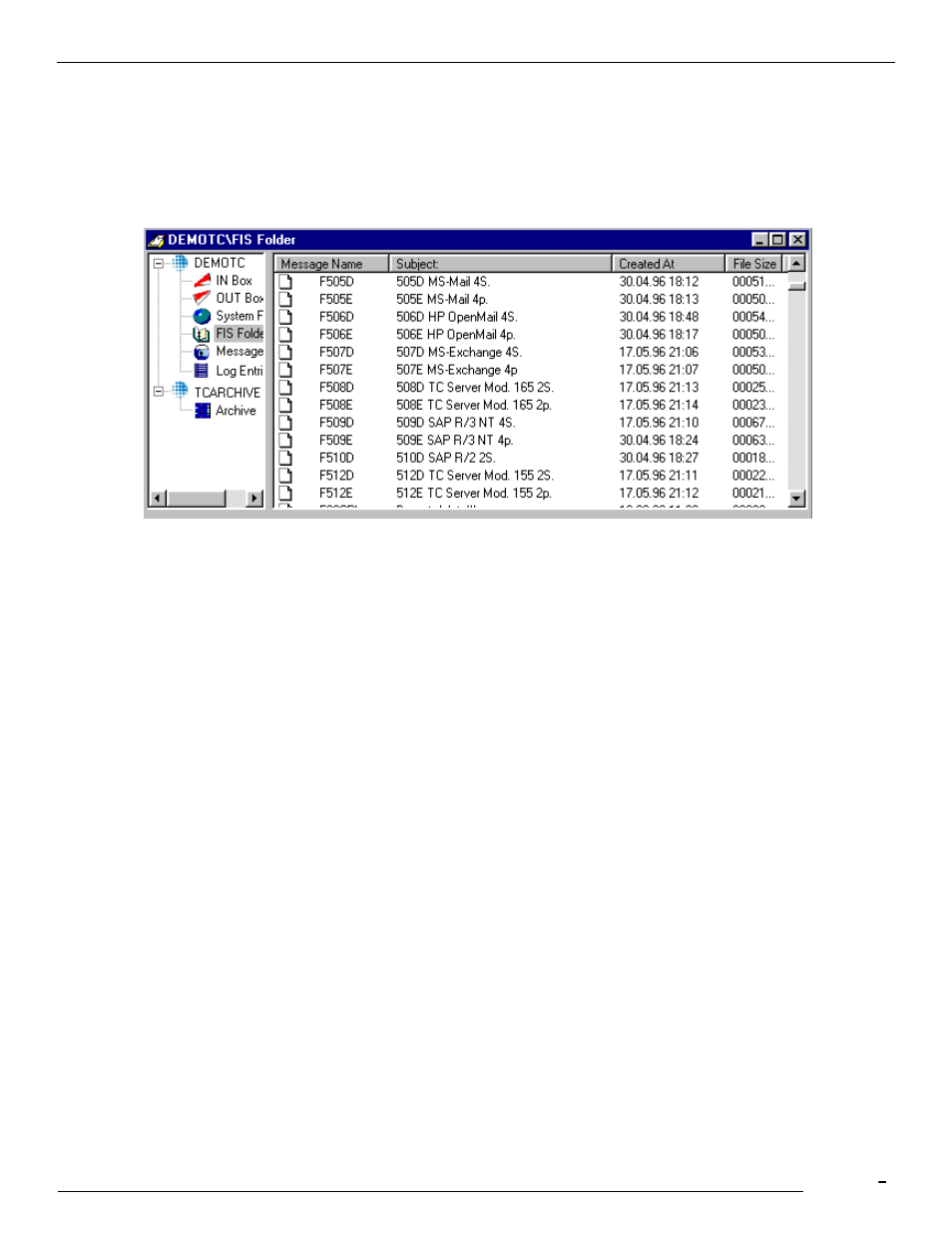 Fis folder, Private folders, 6 fis folder | 7 private folders | Kofax Communication Server 9.1 User Manual | Page 83 / 113