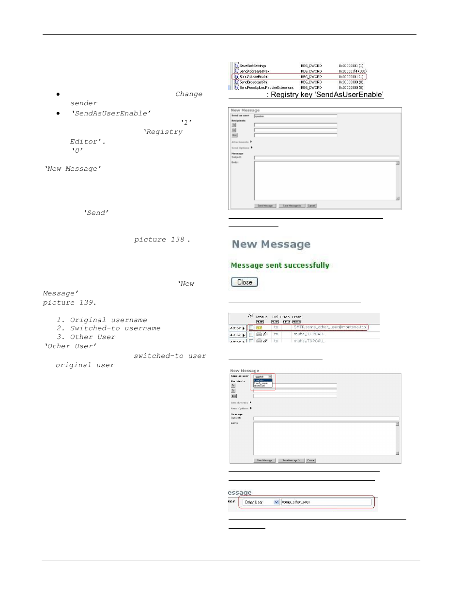 Change the originator of a message | Kofax Communication Server 9.1 User Manual | Page 64 / 85