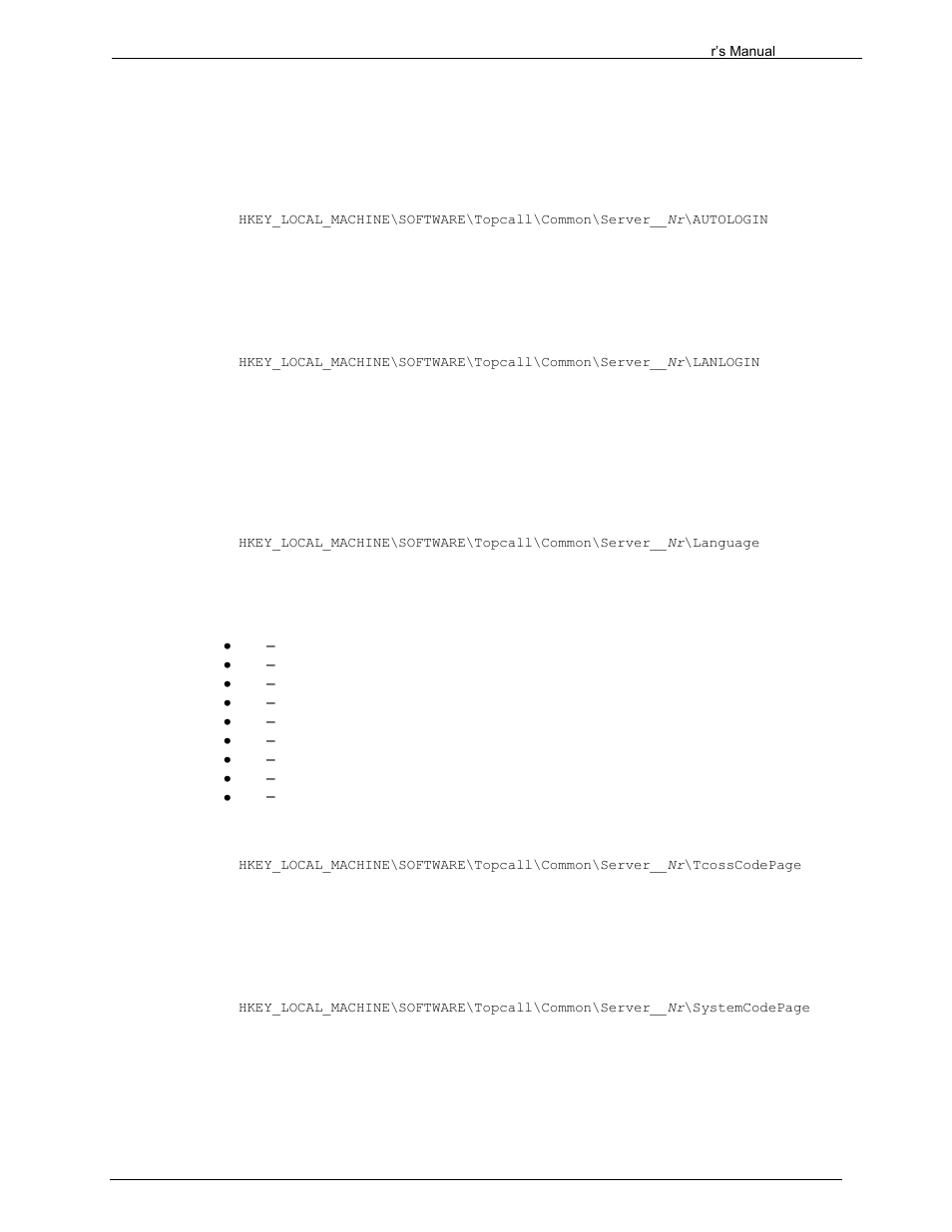 4 login automatically, 5 use lan user id for login, 6 language | Kofax Communication Server 9.1.1 User Manual | Page 122 / 204