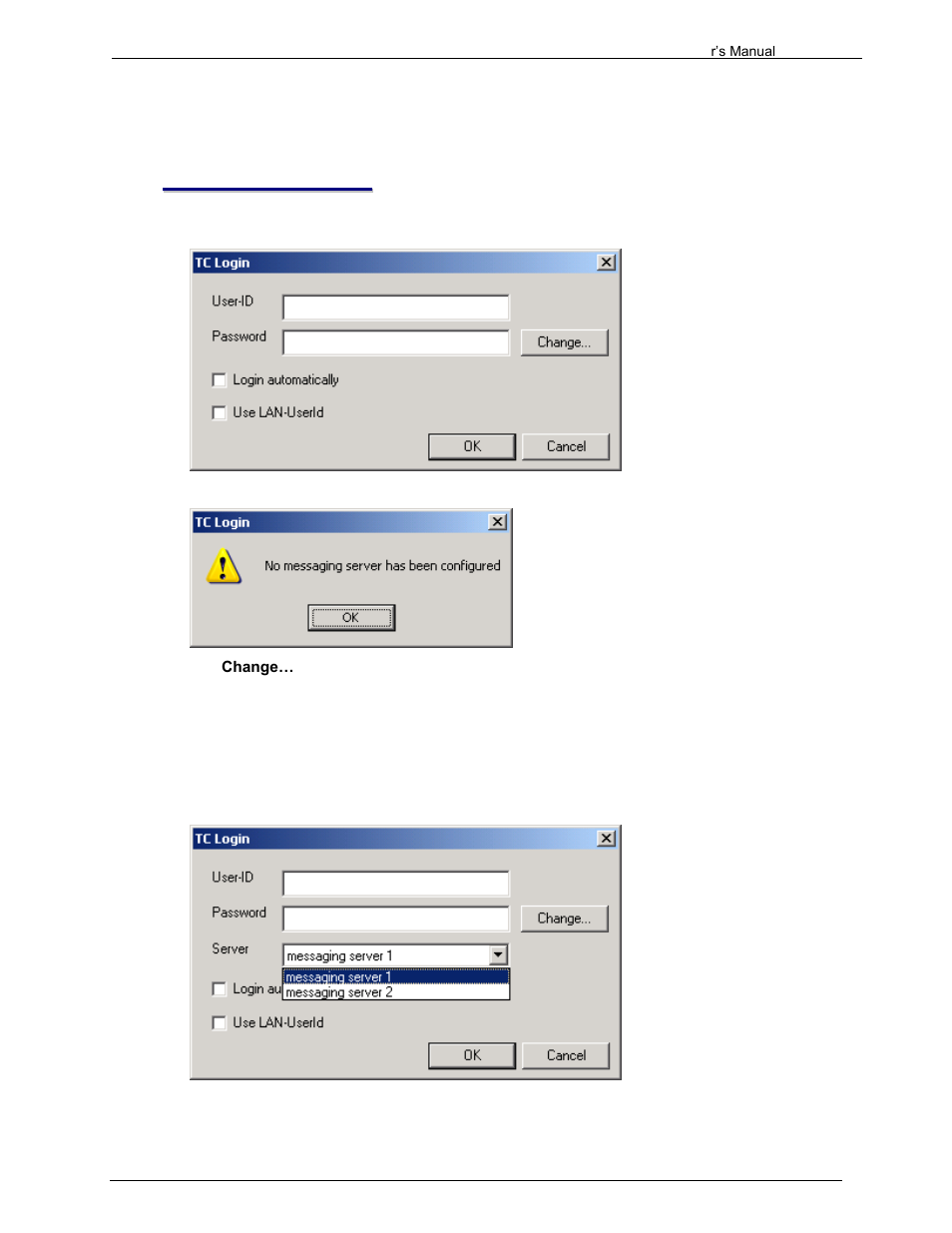 Tcfw login | Kofax Communication Server 9.1.1 User Manual | Page 15 / 204