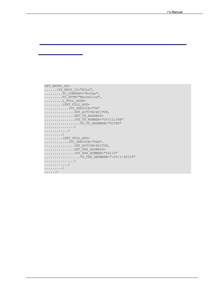 Importing and exporting users and recipients, 1 defining new address books | Kofax Communication Server 9.1.1 User Manual | Page 161 / 204