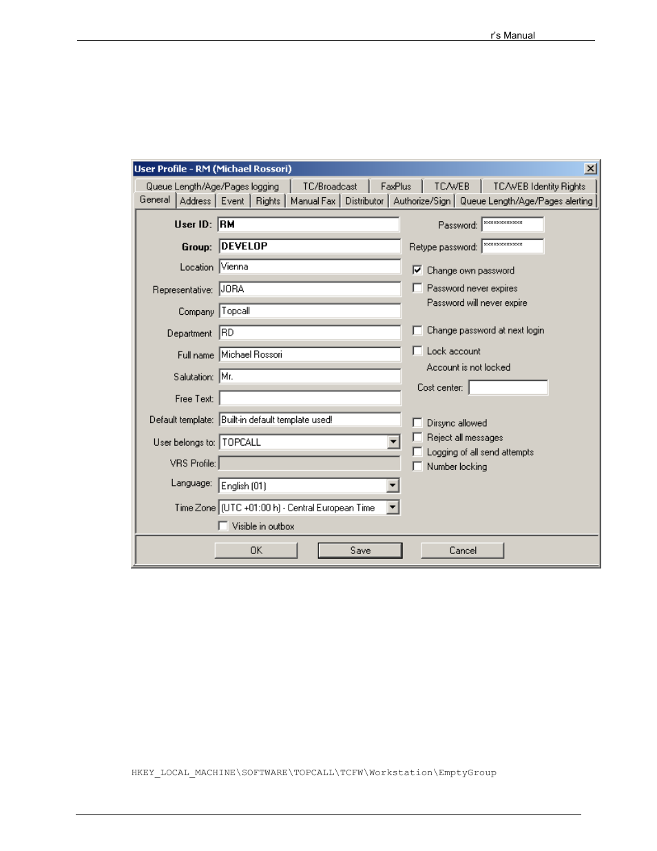 1 general, 1 user id, 2 group | Kofax Communication Server 9.1.1 User Manual | Page 18 / 204