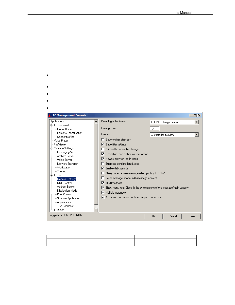 Kofax Communication Server 9.1.1 User Manual | Page 185 / 204