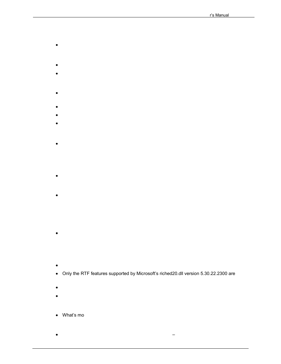 2 microsoft outlook, 3 microsoft office outlook 2007, 4 windows vista | 5 tcmc, 6 rich text covers | Kofax Communication Server 9.1.1 User Manual | Page 201 / 204