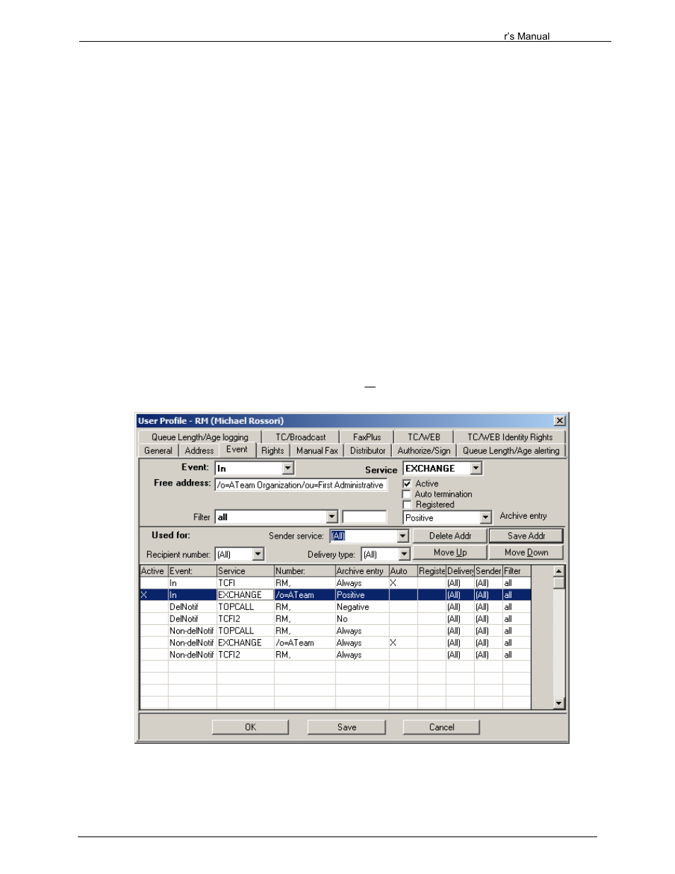 3 event | Kofax Communication Server 9.1.1 User Manual | Page 26 / 204
