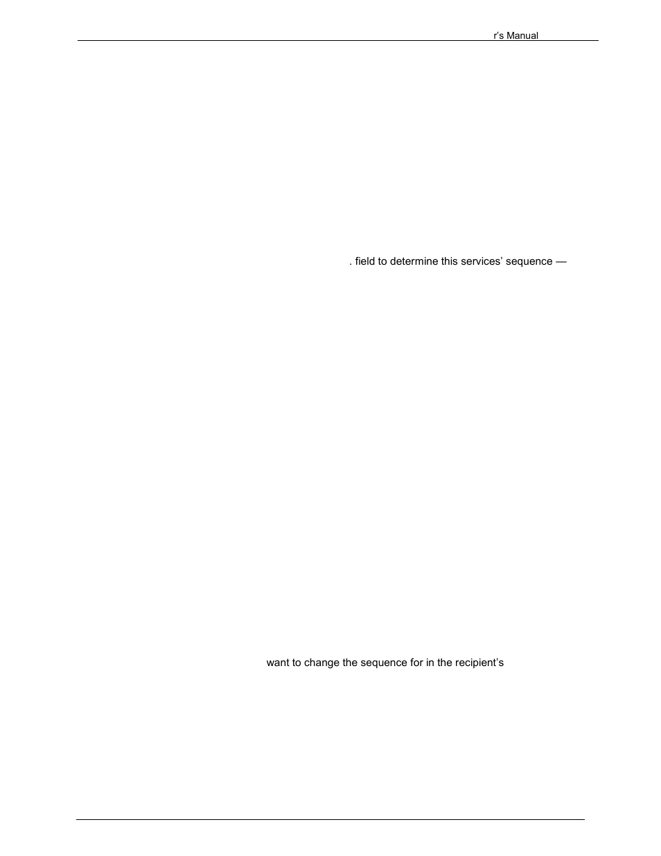 2 address area, 1 service field, 2 address number field | Kofax Communication Server 9.1.1 User Manual | Page 82 / 204