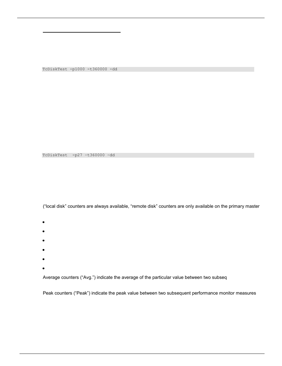 Using tcoss internal performance counters | Kofax Communication Server 9.1.1 User Manual | Page 44 / 127